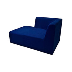 Alden Corner Sofa (R) - Dark Blue  F-SC178-DB