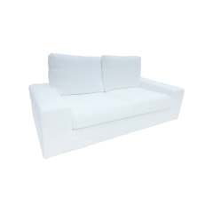 Berlin Double Sofa - White F-SD110-WH