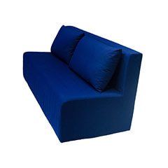 Alden Double Sofa - Dark Blue  ​F-SD175-DB