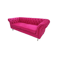 Amina Sofa - Hot Pink  ​F-SF116-HP