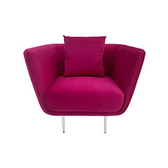 Rio Single Sofa - Hot Pink F-SN107-HP