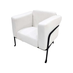 Harvey Single Sofa - White F-SN161-WH