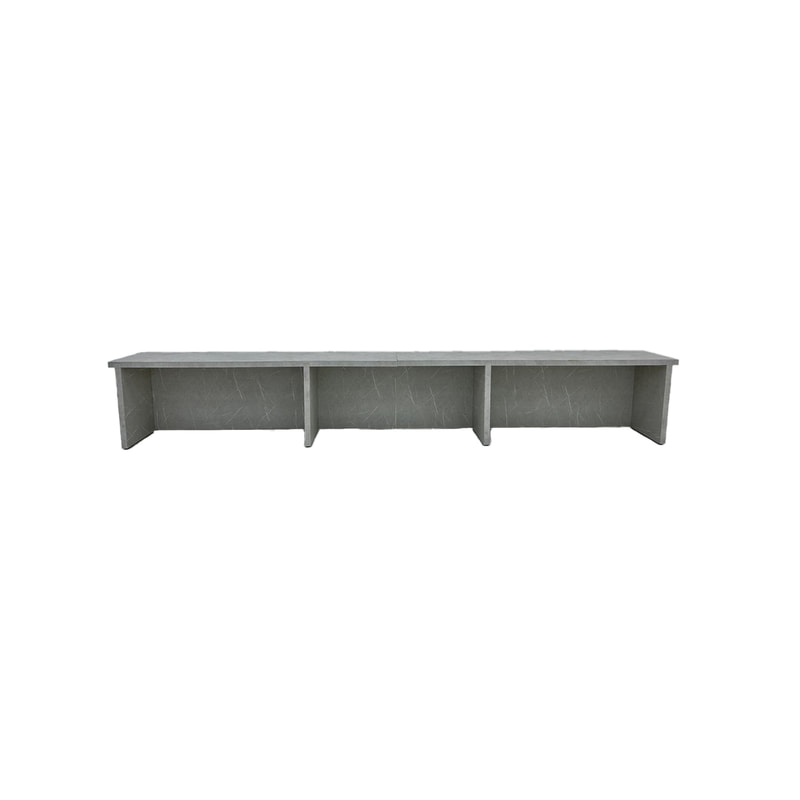 F-SQ102-CC Type 2 signing table in concrete effect