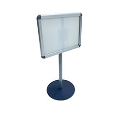 Signage Stand A3 - Type 1 - Silver  F-SS101-SI