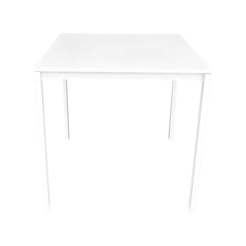 F-TA101-WH Mila square table in white