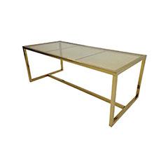 Enzo Table - Champagne Gold  F-TA106-CG