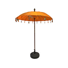 Balinese Umbrella - Orange  F-UM201-OR