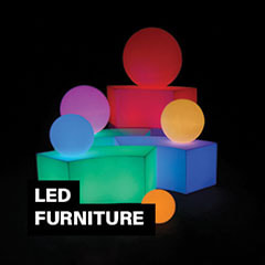 Evolution Furniture - LED Lighting for rent UAE