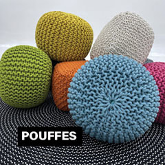 evolution furniture - pouffes to rent